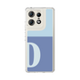 スリムプロテクションケース［ オリジナル - initial two tone - D blue ］