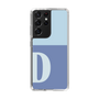 スリムプロテクションケース［ オリジナル - initial two tone - D blue ］