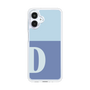 スリムプロテクションケース［ オリジナル - initial two tone - D blue ］