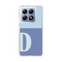 スリムプロテクションケース［ オリジナル - initial two tone - D blue ］