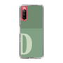 スリムプロテクションケース［ オリジナル - initial two tone - D green ］
