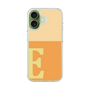 スリムプロテクションケース［ オリジナル - initial two tone - E orange ］