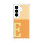 スリムプロテクションケース［ オリジナル - initial two tone - E orange ］