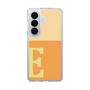 スリムプロテクションケース［ オリジナル - initial two tone - E orange ］