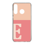 スリムプロテクションケース［ オリジナル - initial two tone - E pink ］