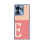 スリムプロテクションケース［ オリジナル - initial two tone - E pink ］