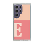 スリムプロテクションケース［ オリジナル - initial two tone - E pink ］