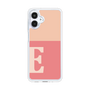 スリムプロテクションケース［ オリジナル - initial two tone - E pink ］