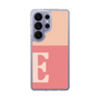 スリムプロテクションケース［ オリジナル - initial two tone - E pink ］