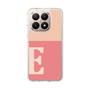 スリムプロテクションケース［ オリジナル - initial two tone - E pink ］