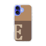 スリムプロテクションケース［ オリジナル - initial two tone - E brown ］