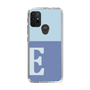 スリムプロテクションケース［ オリジナル - initial two tone - E blue ］