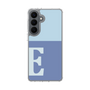 スリムプロテクションケース［ オリジナル - initial two tone - E blue ］