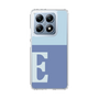 スリムプロテクションケース［ オリジナル - initial two tone - E blue ］