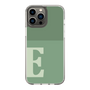 スリムプロテクションケース［ オリジナル - initial two tone - E green ］