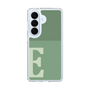 スリムプロテクションケース［ オリジナル - initial two tone - E green ］