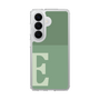 スリムプロテクションケース［ オリジナル - initial two tone - E green ］