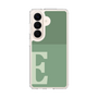 スリムプロテクションケース［ オリジナル - initial two tone - E green ］