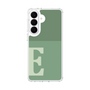スリムプロテクションケース［ オリジナル - initial two tone - E green ］