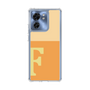 スリムプロテクションケース［ オリジナル - initial two tone - F orange ］