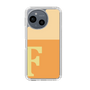 スリムプロテクションケース［ オリジナル - initial two tone - F orange ］