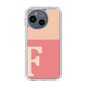 スリムプロテクションケース［ オリジナル - initial two tone - F pink ］