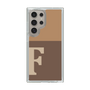 スリムプロテクションケース［ オリジナル - initial two tone - F brown ］