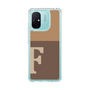 スリムプロテクションケース［ オリジナル - initial two tone - F brown ］