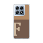 スリムプロテクションケース［ オリジナル - initial two tone - F brown ］