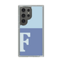 スリムプロテクションケース［ オリジナル - initial two tone - F blue ］