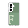 スリムプロテクションケース［ オリジナル - initial two tone - F green ］