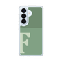 スリムプロテクションケース［ オリジナル - initial two tone - F green ］