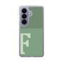 スリムプロテクションケース［ オリジナル - initial two tone - F green ］
