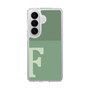 スリムプロテクションケース［ オリジナル - initial two tone - F green ］