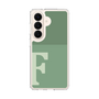 スリムプロテクションケース［ オリジナル - initial two tone - F green ］