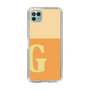 スリムプロテクションケース［ オリジナル - initial two tone - G orange ］
