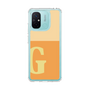 スリムプロテクションケース［ オリジナル - initial two tone - G orange ］