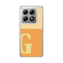 スリムプロテクションケース［ オリジナル - initial two tone - G orange ］
