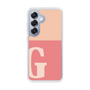 スリムプロテクションケース［ オリジナル - initial two tone - G pink ］