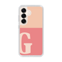 スリムプロテクションケース［ オリジナル - initial two tone - G pink ］