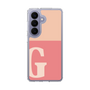 スリムプロテクションケース［ オリジナル - initial two tone - G pink ］