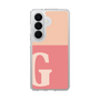 スリムプロテクションケース［ オリジナル - initial two tone - G pink ］