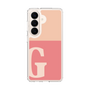 スリムプロテクションケース［ オリジナル - initial two tone - G pink ］