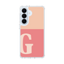スリムプロテクションケース［ オリジナル - initial two tone - G pink ］