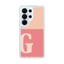 スリムプロテクションケース［ オリジナル - initial two tone - G pink ］
