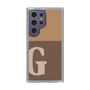 スリムプロテクションケース［ オリジナル - initial two tone - G brown ］