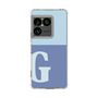 スリムプロテクションケース［ オリジナル - initial two tone - G blue ］