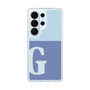 スリムプロテクションケース［ オリジナル - initial two tone - G blue ］