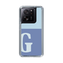 スリムプロテクションケース［ オリジナル - initial two tone - G blue ］