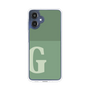 スリムプロテクションケース［ オリジナル - initial two tone - G green ］
